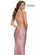 Picture of: On Trend Jersey Long Dress with Ruching on Bodice in Mauve, Style 29873, Detail Picture 9