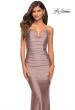 Picture of: Sparkle Rhinestone Long Jersey Prom Dress in Mauve, Style: 30413, Detail Picture 16