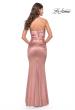 Picture of: Chic Strapless Liquid Jersey Gown with Ruching in Mauve, Style: 31189, Detail Picture 18