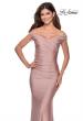 Picture of: Off the Shoulder Prom Dress with Sweetheart Neckline in Mauve, Style: 28450, Detail Picture 1