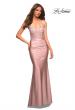 Picture of: Prom Dress with Beautiful Lace Bodice and Jersey Skirt in Pink, Style: 30466, Detail Picture 7