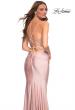 Picture of: Jersey Dress with Sparkling Rhinestone Illusion Bodice in Mauve, Detail Picture 7