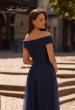 Picture of: Tulle Off the Shoudler A-line Dress with Rhinestones, Style: 28051, Detail Picture 2