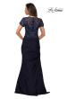 Picture of: Satin Evening Dress with Lace and Scoop Neckline, Style: 27989, Detail Picture 5