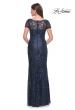 Picture of: Gorgeous Vintage Beaded Mother of the Bride Dress in Navy, Style: 31709, Back Picture