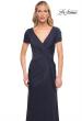 Picture of: Elegant Evening Gown with V Neck and Knot in Blue, Style: 29926, Detail Picture 5