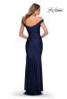 Picture of: Off the Shoulder Prom Dress with Sweetheart Neckline in Navy, Style: 28450, Detail Picture 3