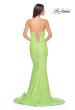 Picture of: Strapless Sweetheart Mermaid Sequin Prom Gown in Neon Green, Style: 32092, Detail Picture 7