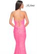 Picture of: Strapless Sweetheart Mermaid Sequin Prom Gown in Neon Pink, Style: 32092, Detail Picture 9