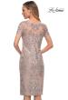 Picture of: Short Sleeve Below the Knee Lace Dress, Style: 29930, Detail Picture 4