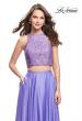Picture of: Two Piece Prom Gown with Beaded lace Top and Pockets n Periwinkle, Style: 26087, Main Picture
