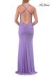 Picture of: Rhinestone Embellished Gown with Open Back in Periwinkle, Style: 33856, Detail Picture 13