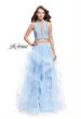 Picture of: Two Piece Ball Gown with Tulle Skirt and Beaded Top in Powder Blue, Style: 26240, Main Picture