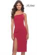 Picture of: Chic One Shoulder Midi Dress with High Slit in Red, Style: 30919, Detail Picture 11