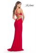 Picture of: Prom Dress with Cut Out Sides and Low Open Back in Red, Style: 31228, Detail Picture 9