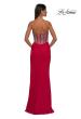 Picture of: Fabulous Prom Dress with Rhinestone Corset Bodice and Simple Skirt in Red , Style: 32669, Detail Picture 18