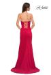 Picture of: Jersey Strapless Dress with Sweetheart Rhinestone Lined Neckline in Red , Style 32829, Detail Picture 21