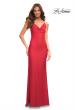 Picture of: Trendy Prom Dress with High Side Slit in Red, Style: 30437, Detail Picture 3