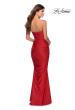Picture of: Long Strapless Sweetheart Neckline Prom Dress in Red, Style: 28324, Detail Picture 5