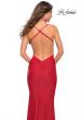 Picture of: Prom Dress with Knot at Waist and Open Back in Red, Detail Picture 6