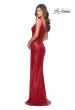 Picture of: Long Sequin Off the Shoulder Prom Dress with Slit in Red, Style: 28177, Detail Picture 7