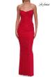 Picture of: Strapless Rhinestone Fitted Gown with Sweetheart Neckline in Red, Style: 33379, Detail Picture 7