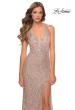 Picture of: Chic Sequin Prom Dress with Criss Cross Open Back in Rose Gold, Style: 28659, Detail Picture 3