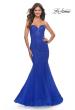 Picture of: Rhinestone Mermaid Prom Dress with Sweetheart Neckline in Royal Blue, Style: 31285, Main Picture