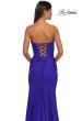 Picture of: Strapless Jersey Evening Dress with Unique Corset Top in Royal Blue, Style: 32843, Detail Picture 10