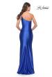 Picture of: Simple One Shoulder Liquid Jersey Dress in Royal Blue, Style: 31391, Detail Picture 11