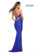 Picture of: Prom Dress with Cut Outs and Tie Back in Royal Blue, Back Picture