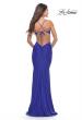 Picture of: Prom Dress with Cut Out Sides and Low Open Back in Royal Blue, Style: 31228, Back Picture