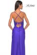 Picture of: Jersey Prom Dress with Illusion Sides and V Neckline in Royal Blue, Style: 32139, Detail Picture 21
