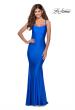 Picture of: Form Fitting Prom Dress with Dramatic Lace Up Back in Royal Blue, Style: 28568, Detail Picture 3