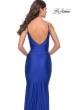 Picture of: Jersey Dress with Criss Cross Bodice and Jeweled Straps in Royal Blue, Style: 31109, Detail Picture 4