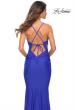 Picture of: Prom Dress with Cut Outs and Tie Back in Royal Blue, Detail Picture 5