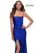 Picture of: Jersey Dress with Square Neckline and Ruching in Royal Blue, Style 29710, Detail Picture 6