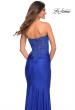 Picture of: Stunning Strapless Jeweled Lace and Jersey Dress in Royal Blue, Detail Picture 6