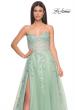 Picture of: Sweetheart Strapless Gown with Beautiful Lace Applique in Sage, Style: 32082, Detail Picture 15