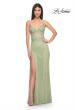 Picture of: Stunning Rhinestone Fishnet Dress with Lace Detail Bodice in Sage, Style: 32236, Detail Picture 6