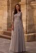 Picture of: A Line Tulle and Lace Gown with Boat Neckline, Style: 29825, Main Picture