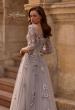Picture of: A Line Tulle and Lace Gown with Boat Neckline, Style: 29825, Detail Picture 2