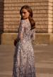 Picture of: Lace Gown with Full Skirt and Sheer Lace Sleeves, Style: 29903, Detail Picture 3