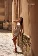 Picture of: Gorgeous Rhinestone Short Dress with Low Back in Silver, Style 32638, Detail Picture 2