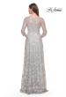 Picture of: Beautiful Lace A-line Mother of the Bride Dress in Navy, Style: 30031, Back Picture
