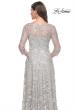 Picture of: Beautiful Lace A-line Mother of the Bride Dress in Navy, Style: 30031, Detail Picture 2