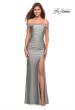 Picture of: Off the Shoulder Dress with Tie Back and Slit, Style: 30634, Main Picture
