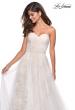 Picture of: Strapless Lace Ball Gown with Sweetheart Neckline in White Nude, Style: 27135, Detail Picture 6