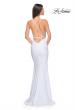 Picture of: Prom Dress with Fitted Bustier Rhinestone Top in White, Style: 32260, Detail Picture 9