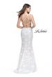 Picture of: Two Piece Mermaid Dress with Beading and Lace in White, Style: 25771, Back Picture